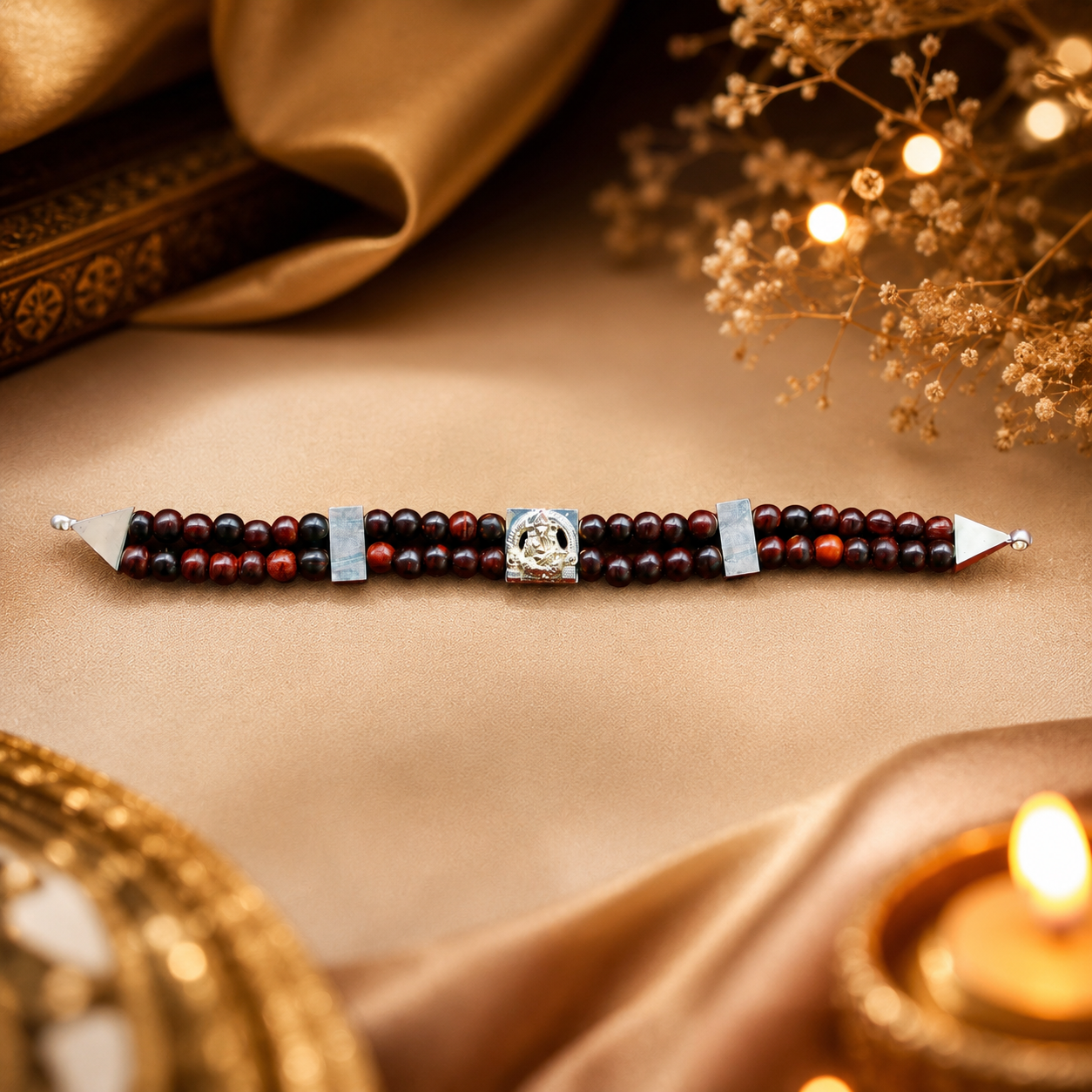 Raktha Chandanam Ganapathi / Vishnumaya Divine Bracelet