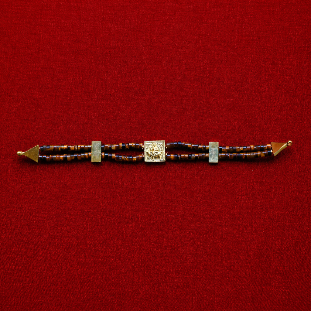 Double Strand Ganapathi Bracelet – Divine Protection &amp; Positive Energy