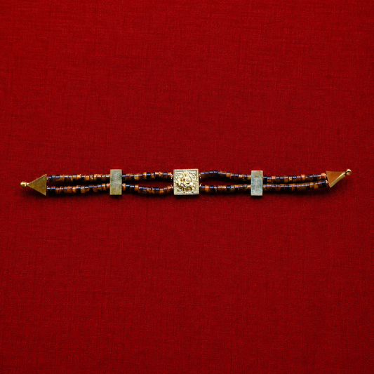 Double Strand Ganapathi Bracelet – Divine Protection &amp; Positive Energy