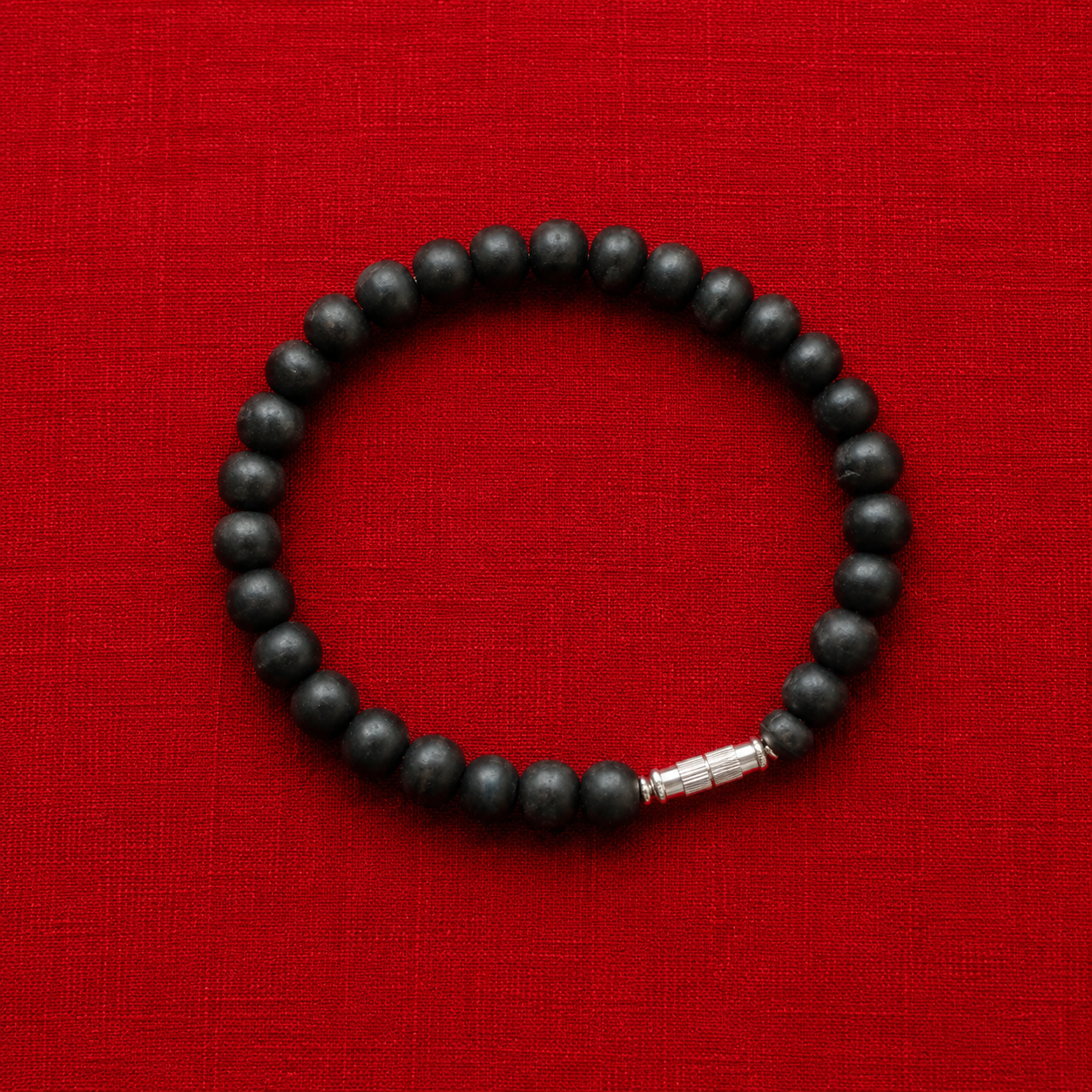 Premium Karungali Bead Bracelet – Classic Spiritual Wristband