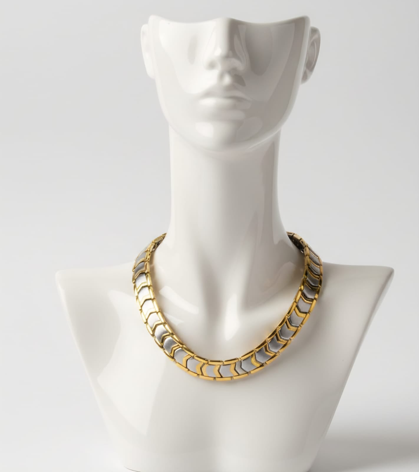 Premium Party-Wear Gold & Silver Plated Necklace