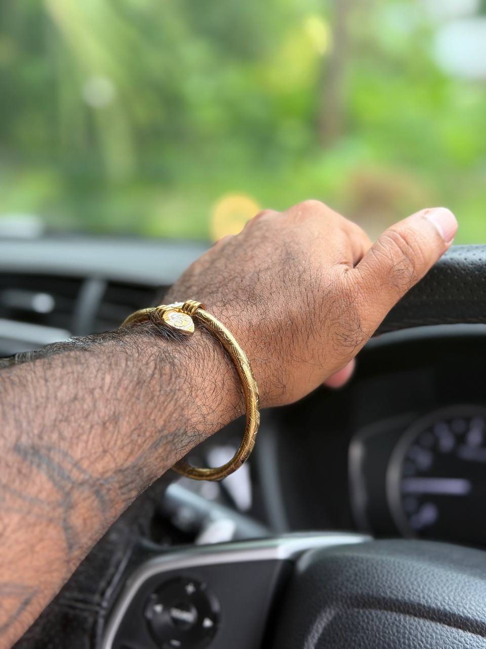 Gold Bangle Bracelet