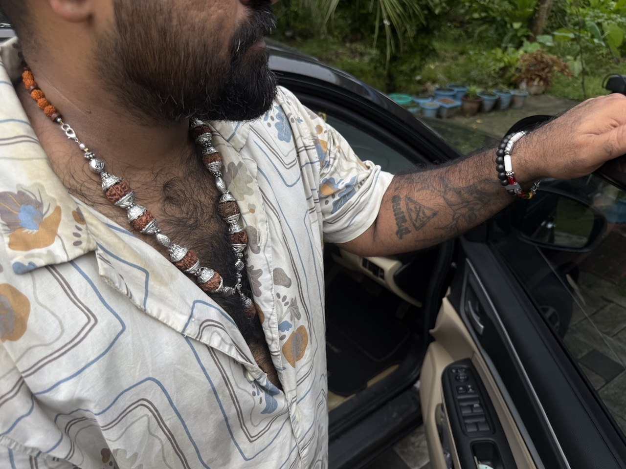 Sacred Rudraksha Artisan Necklace